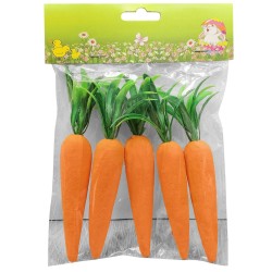 Σετ 5 Καρότα Αφρώδη 14cm Bunny's 932297