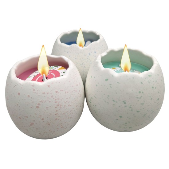 Κερί Αρωματικό σε Αυγό Πορσελάνης 8x8cm Bunny's 932309