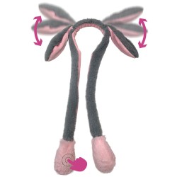 Στέκα Λαγού με Αυτιά Κίνησης  Bunny's 932315