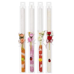 ΛΑΜΠΑΔΑ ΤΕΤΡΑΓΩΝΗ ΑΝΘΗ 40cm Bunny's 93339