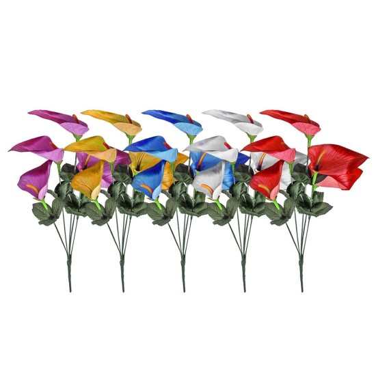 ΜΠΟΥΚΕΤΟ 5 ΚΡΙΝΟΙ φ10cm  36cm Bunny's 93505