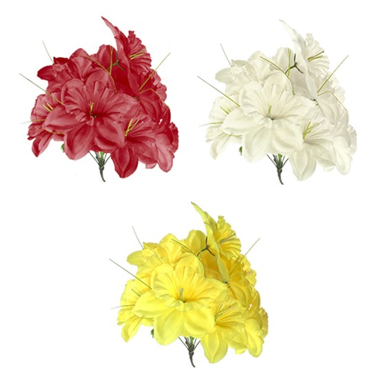 Μπουκέτο 12 λουλούδια 40cm Bunny's 93646