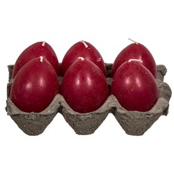 ΚΕΡΙ ΑΥΓΟ ΚΟΚΚΙΝΟ  ΣΕΤ=6ΤΕΜ 6x60gr Bunny's 93817