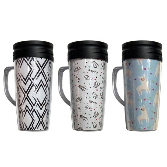 ΠΟΤΗΡΙ ΘΕΡΜΟΣ ΜΕ ΣΧΕΔΙΑ 18x8,5cm Homie 1001999