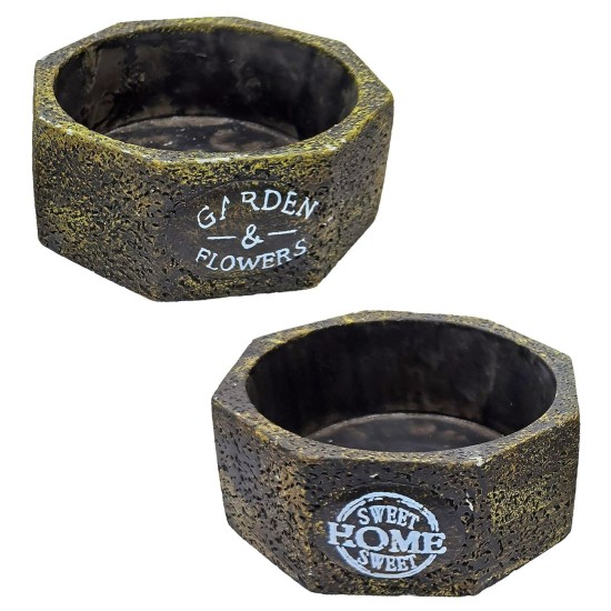 Κασπώ Κεραμικό Πολύγωνο 16x6,5cm Homie 1011160