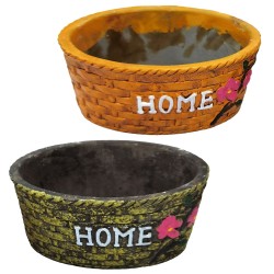 Κασπώ Κεραμικό Οβάλ Home 16x7cm Homie 1011161