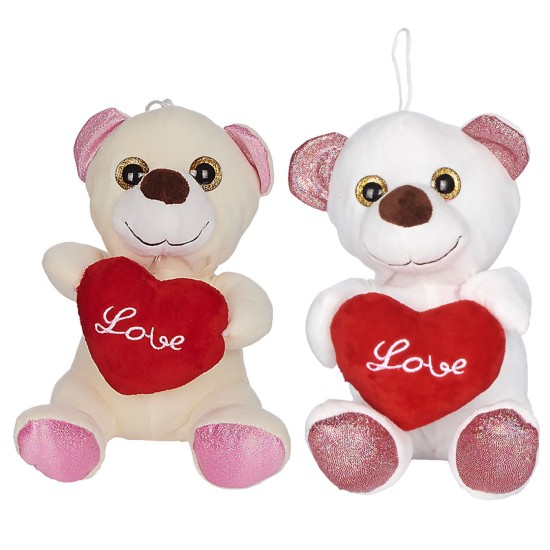 ΑΡΚΟΥΔΑΚΙ ΛΟΥΤΡΙΝΟ ΚΑΡΔΙΑ LOVE 20cm ToyMarkt 99356 ΑΡΚΟΥΔΑΚΙ ΛΟΥΤΡΙΝΟ ΚΑΡΔΙΑ LOVE 20cm ToyMarkt 99356