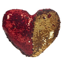 ΚΑΡΔΙΑ ΚΟΚΚΙΝΟ-ΧΡΥΣΟ ΠΟΥΛΙΕΣ ΜΕΓΑΛΗ 25x21cm ToyMarkt 99410