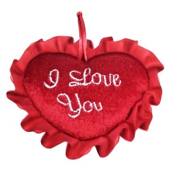 ΚΑΡΔΙΑ ΛΟΥΤΡΙΝΗ 'I LOVE YOU' ΜΕ ΣΟΥΡΑ 9x7cm ToyMarkt 99510