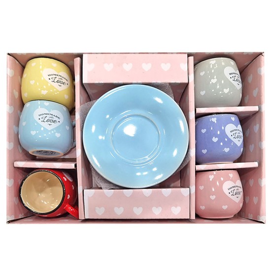 ΣΕΤ ΦΛΥΤΖΑΝΙΑ ΚΑΦΕ ΕΣΠΡΕΣΟ ΑΓΙΟΥ ΒΑΛΕΝΤΙΝΟΥ  Homie 1002115