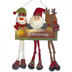 ΚΟΥΚΛΑΚΙΑ XMAS ΣΕ ΠΙΝΑΚΙΔΑ 50χ35cm