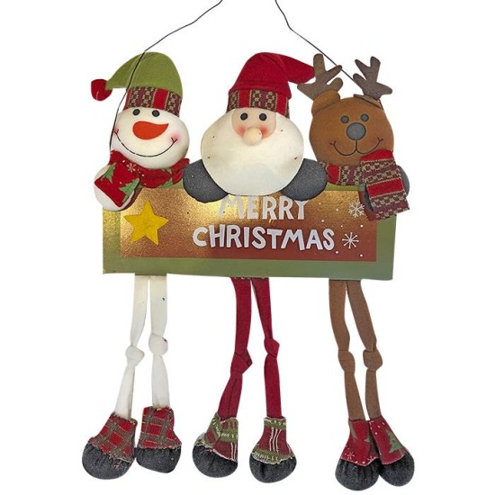 ΚΟΥΚΛΑΚΙΑ XMAS ΣΕ ΠΙΝΑΚΙΔΑ 50χ35cm ΚΟΥΚΛΑΚΙΑ XMAS ΣΕ ΠΙΝΑΚΙΔΑ 50χ35cm