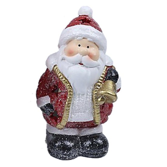 ΚΕΡΑΜΙΚΟΣ ΑΓΙΟΣ ΒΑΣΙΛΗΣ ΚΟΥΔΟΥΝΙ  ΜΕ LED 14x7x8,5cm