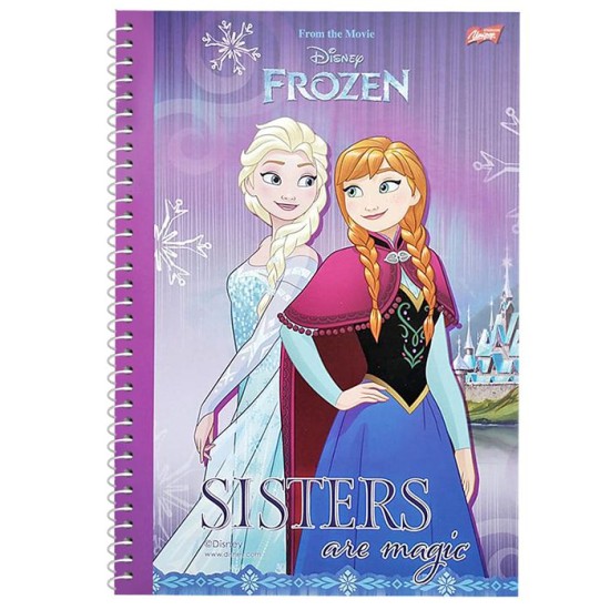 ΤΕΤΡΑΔΙΟ ΣΠΙΡΑΛ 60Φ FROZEN 17x25cm