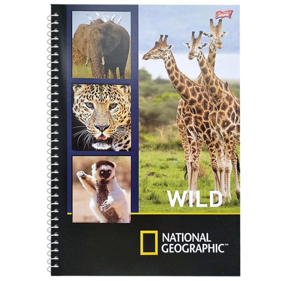 ΤΕΤΡΑΔΙΟ ΣΠΙΡΑΛ 60Φ NATIONAL GEOGRAPHIC 17x25cm