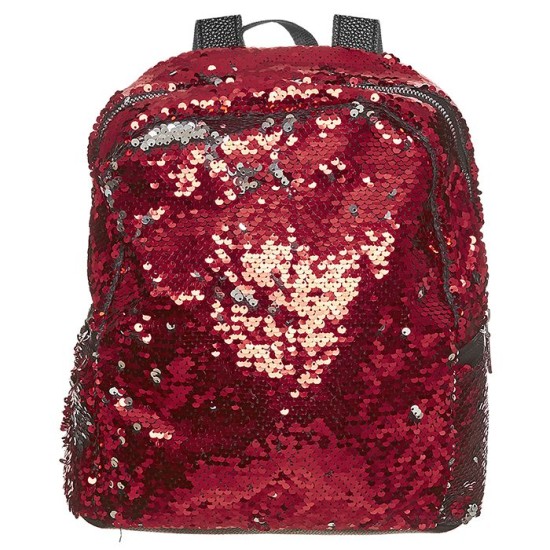 ΤΣΑΝΤΑ ΠΛΑΤΗΣ MΑΓΙΚΕΣ ΠΟΥΛΙΕΣ ΚΟΚΚΙΝΗ 28x25x12cm