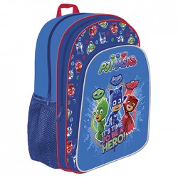 ΤΣΑΝΤΑ ΔΗΜΟΤΙΚΟΥ 3 ΘΗΚΕΣ PJ MASK 38cm