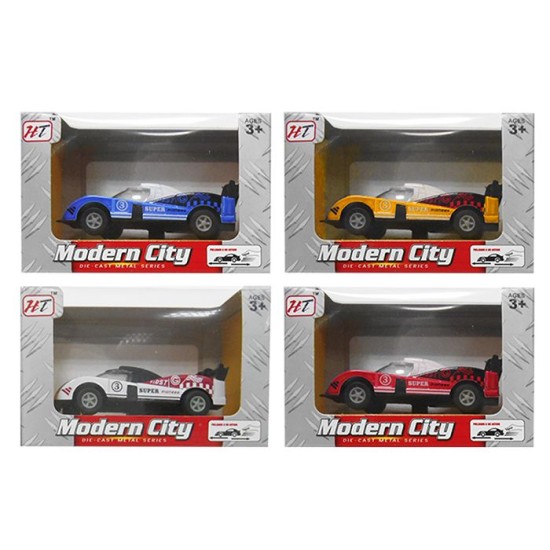 ΜΕΤΑΛΛΙΚΟ ΑΥΤΟΚΙΝΗΤΑΚΙ PULL BACK 12cm