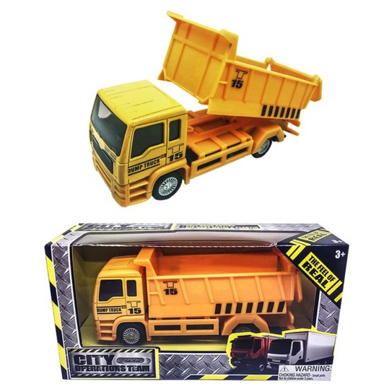 ΦΟΡΤΗΓΑΚΙ 15cm ΜΕΤΑΛΛΙΚΟ PULL BACK ΣΕ ΚΟΥΤΑΚΙ 20cm