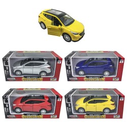 ΑΥΤΟΚΙΝΗΤΟ SUV 11.5cm ΜΕΤΑΛΛΙΚΟ ΜΕ ΗΛΙΟΡΟΦΗ PULL BACK ΣΕ ΚΟΥΤΑΚΙ 15cm
