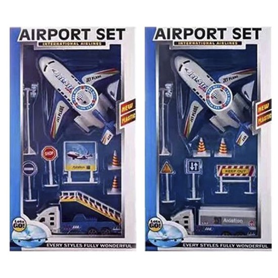 ΣΕΤ ΑΕΡΟΠΛΑΝΟ PULL BACK 18x31cm