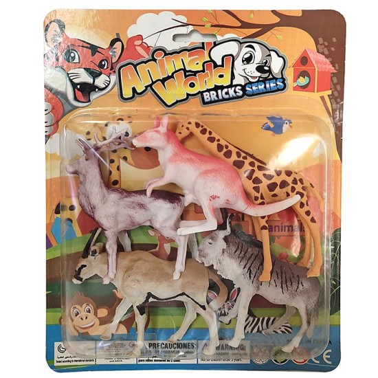 ΚΑΡΤΕΛΑ ΑΓΡΙΑ ΖΩΑ 22x28cm