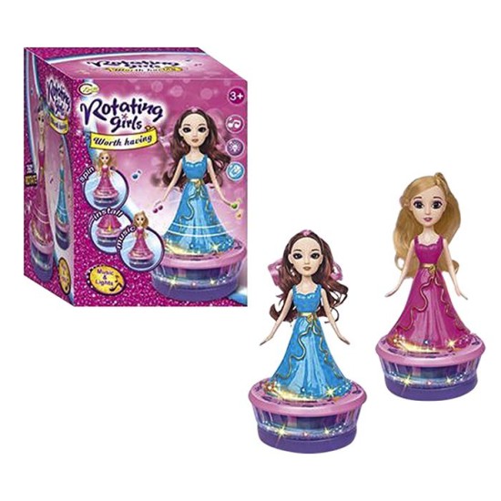 ΚΟΥΚΛΑ ΜΠΑΤΑΡΙΑΣ ΜΕ ΦΩΣ & ΜΟΥΣΙΚΗ ΣΕ ΚΟΥΤΙ 13x17x13cm