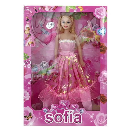 ΚΟΥΚΛΑ SOFIA  ΔΑΝΤΕΛΑ 20x32cm