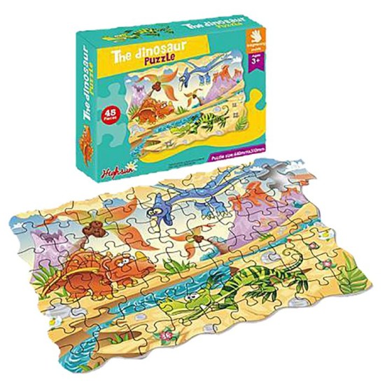 ΠΑΖΛ 45 ΤΕΜ ΔΕΙΝΟΣΑΥΡΟΙ 19x15cm