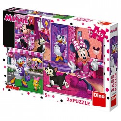 ΠΑΖΛ 3x55 ΤΕΜ MINNIE 27x19cm