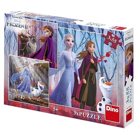 ΠΑΖΛ 3x55 TEM FROZEN II 27x19cm ΠΑΖΛ 3x55 TEM FROZEN II 27x19cm