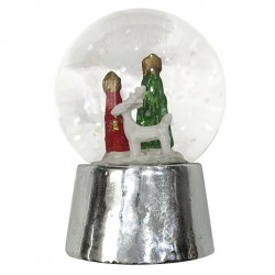 ΧΙΟΝΟΜΠΑΛΑ ΔΕΝΤΡΑΚΙ & ΕΛΑΦΙ ΣΕ ΑΣΗΜΙ ΒΑΣΗ Φ4,5cm