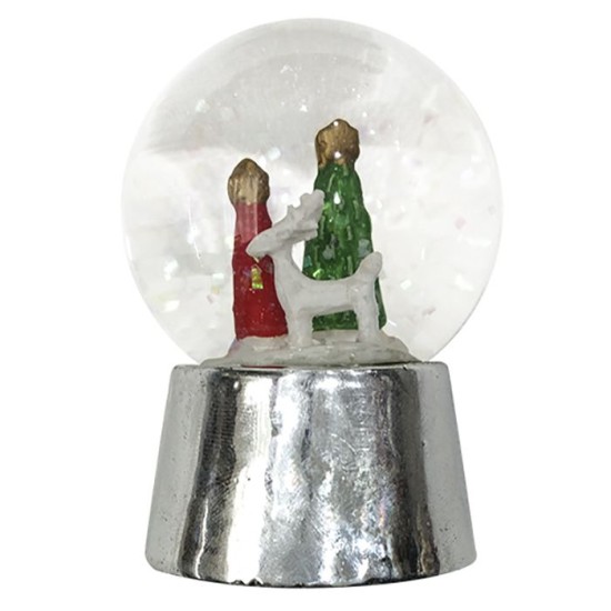 ΧΙΟΝΟΜΠΑΛΑ ΔΕΝΤΡΑΚΙ & ΕΛΑΦΙ ΣΕ ΑΣΗΜΙ ΒΑΣΗ Φ4,5cm