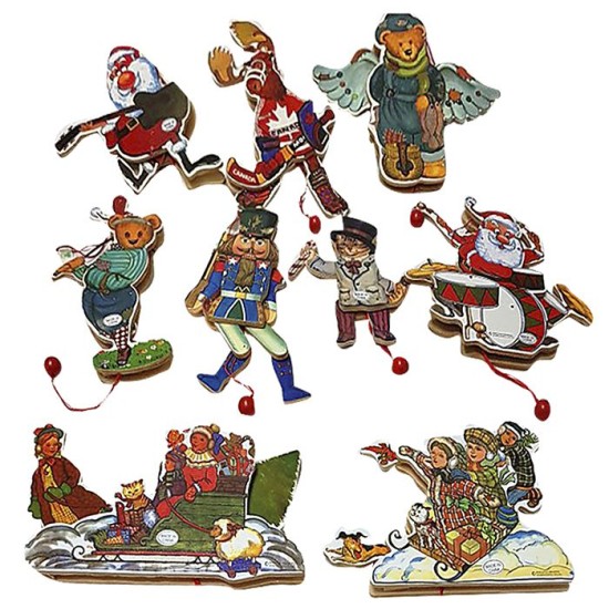 ΞΥΛΙΝΟ ΣΤΟΛΙΔΙ ΚΙΝΟΥΜΕΝΕΣ ΠΑΡΑΣΤΑΣΕΙΣ ΣΕ ΠΟΛΛΑ ΣΧΕΔΙΑ ~ 15-20cm