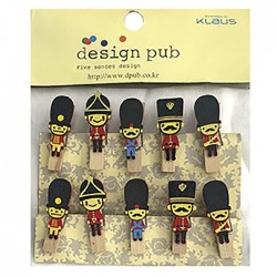 ΜΑΝΤΑΛΑΚΙΑ ΣΤΡΑΤΙΩΤΗΣ XMAS 10ΤΕΜ 4cm