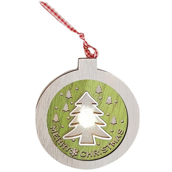 ΣΤΟΛΙΔΙ ΚΡΕΜΑΣΤΟ ΔΕΝΤΡΟ ΜΕ LED Φ10,5cm