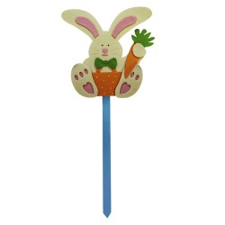 ΛΑΓΟΣ ΤΣΟΧΙΝΟΣ ΓΙΓΑΣ ΜΕ ΣΤΙΚ Υ:68cm ΦΙΓΟΥΡΑ:25cm