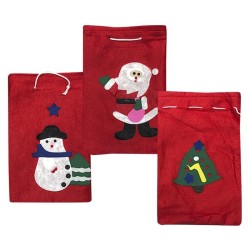 ΣΑΚΟΣ ΠΟΥΓΚΙ ΜΙΚΡΟ XMAS 30x20cm