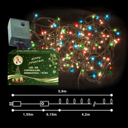 140 LED ΧΡΩΜΑΤΙΣΤΑ ΠΡΟΓΡΑΜΜΑ 220V