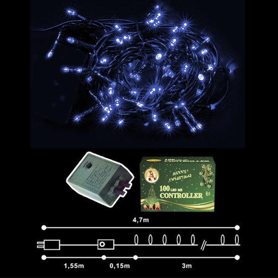 100 LED ΜΠΛΕ ΠΡΟΓΡΑΜΜΑ 220V 100 LED ΜΠΛΕ ΠΡΟΓΡΑΜΜΑ 220V