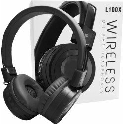 Ασύρματα On Ear Ακουστικά L100X (Μαύρα)