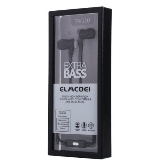 Ακουστικά ( Handsfree) ELMCOEI EXTRA BASS EV110 Ακουστικά ( Handsfree) ELMCOEI EXTRA BASS EV110