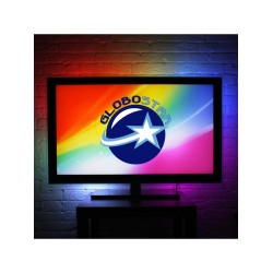 Πλήρες Κιτ Κρυφού Φωτισμού RGB Με USB για Τηλεοράσεις με Τηλεχειριστήριο L17 OEM