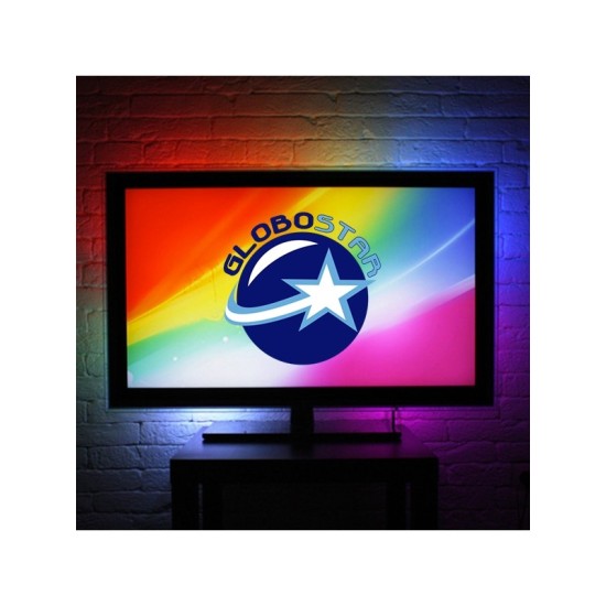 Πλήρες Κιτ Κρυφού Φωτισμού RGB Με USB για Τηλεοράσεις με Τηλεχειριστήριο L17 OEM Πλήρες Κιτ Κρυφού Φωτισμού RGB Με USB για Τηλεοράσεις με Τηλεχειριστήριο L17 OEM