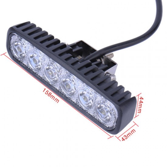 LED αυτοκινήτου φως 10-30V 18W 16cm
