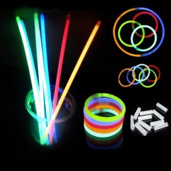 Glow stick βραχιόλι 50 ΤΕΜ ΡΑΒΔΟΙ ΠΟΥ ΦΩΣΦΟΡΙΖΟΥΝ - GLOW STICKS