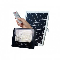 Ηλιακός Solar Προβολέας Αδιάβροχος 40W με Φωτοβολταϊκό Πάνελ
