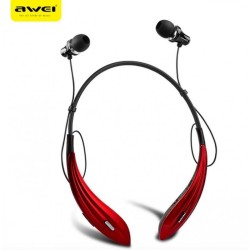 Ασύρματα Handfree Sport Ακουστικά Bluetooth Άθλησης Neckband με Μαγνήτες Awei