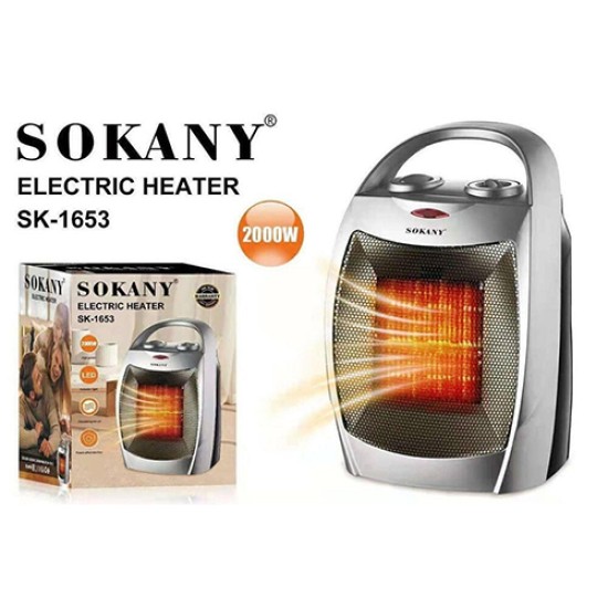 Sokany SK-1653 Κεραμικό Αερόθερμο Δαπέδου 2000W