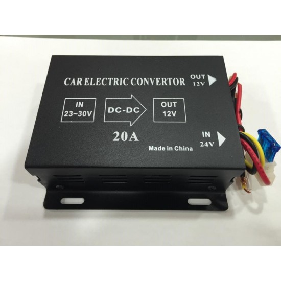 Converter 24V DC σε 12V DC 20A